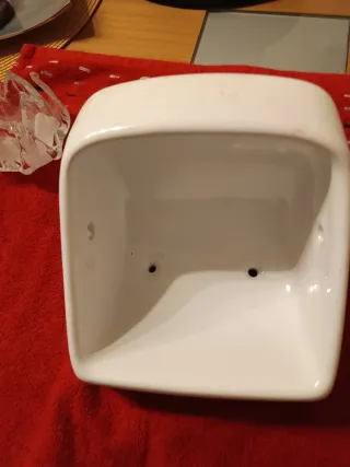 Portal Rollo Cerámica Roca Antiguo y pará llavero