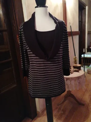 Jersey rayas señora talla L