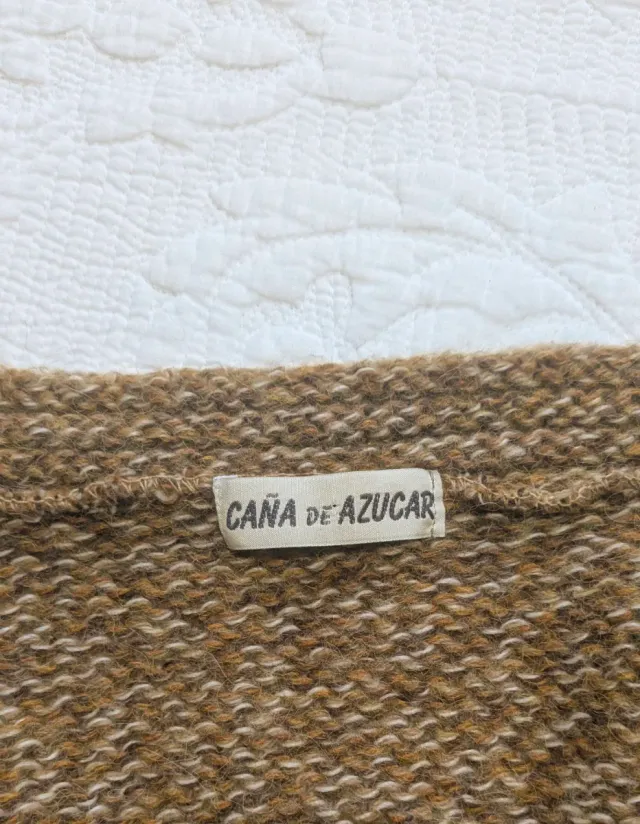 Cárdigan de lana y alpaca