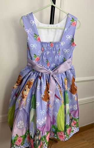 Vestido A Princesa Sofia Cerimónia Festa 6