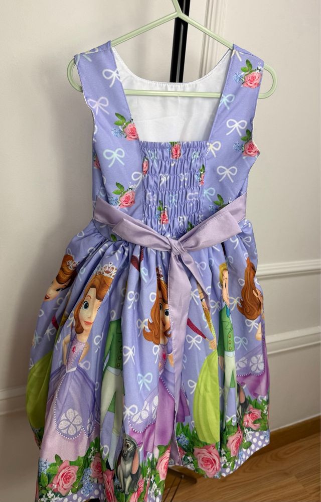 Vestido A Princesa Sofia Cerimónia Festa 6