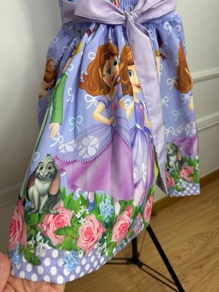 Vestido A Princesa Sofia Cerimónia Festa 6