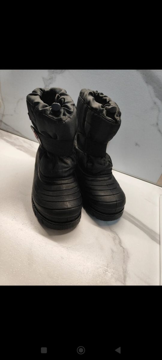 Scarponi neve neri imbottiti 34/35