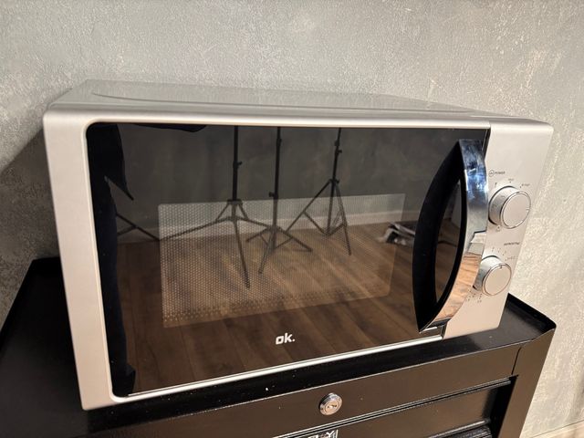 Microondas OK. Plata