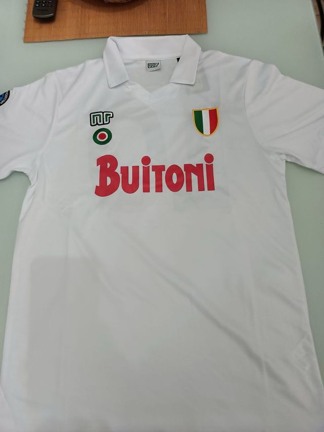 Maglia SSC Napoli Maradona 10 Vintage L