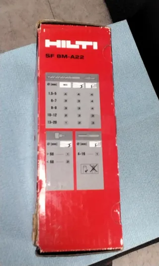 HILTI SF 8M-A22 Taladro a Batería PVP 468