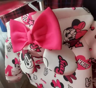 Felpa Minnie con orecchie e fiocco