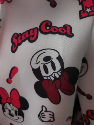 Felpa Minnie con orecchie e fiocco