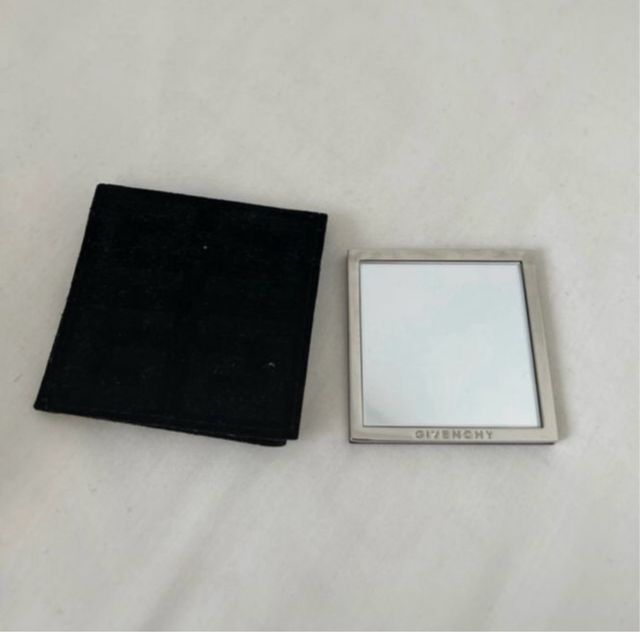 Espejo de Maquillaje Givenchy Negro y Plateado