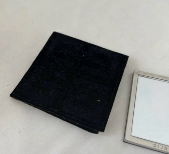 Espejo de Maquillaje Givenchy Negro y Plateado