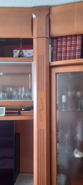 Conjunto muebles de salón boiserie clásico