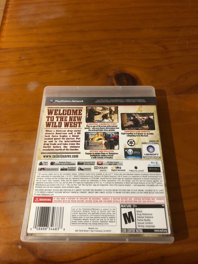 Call of Juarez: The Cartel PS3