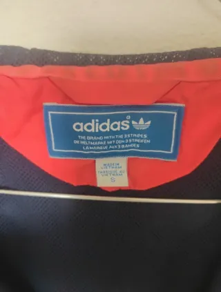 Chaqueta Adidas Invierno Vespa Azul Roja