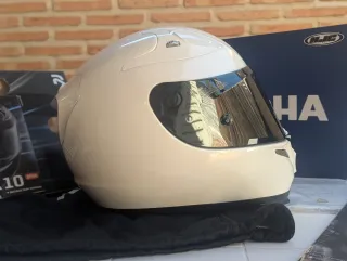 Casco HJC RPHA10 Plus Blanco Perla Talla M