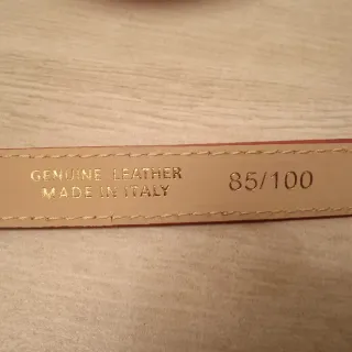 Cintura donna FERRE' fibbia oro 85cm.