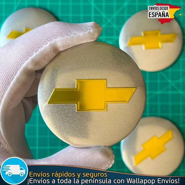 Emblema Chevrolet 56mm Pegatina Tapas Tapacubos