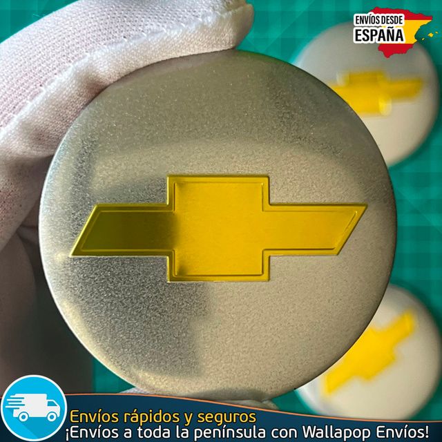 Emblema Chevrolet 56mm Pegatina Tapas Tapacubos