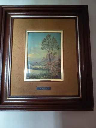 Cuadro La Última Cena Antiguo