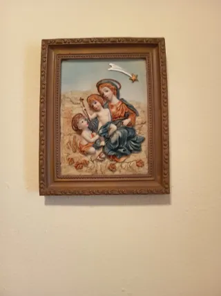 Cuadro La Última Cena Antiguo