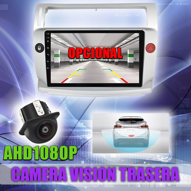 PANTALLA GPS CITROEN C4 2004-2009 CARPLAY ANDROID