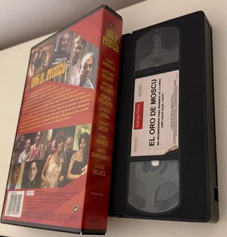 VHS El Oro de Moscu CAJA GRANDE