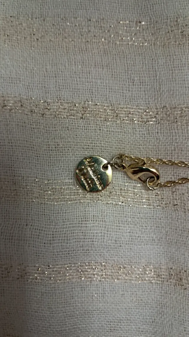 Collar largo latón y turquesas