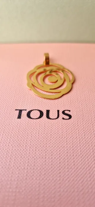 Colgante Tous Rosa Oro