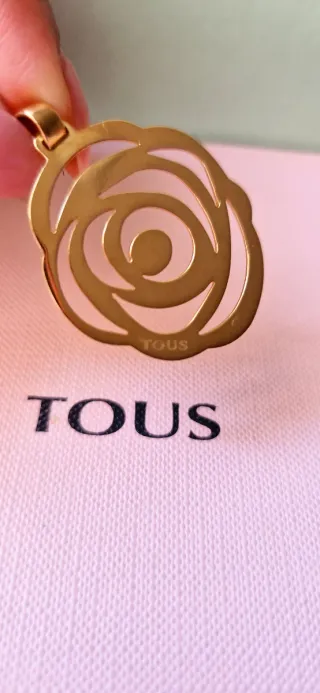 Colgante Tous Rosa Oro