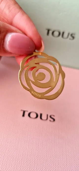 Colgante Tous Rosa Oro