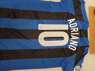 Maglia Inter Adriano 10 Vintage Taglia L