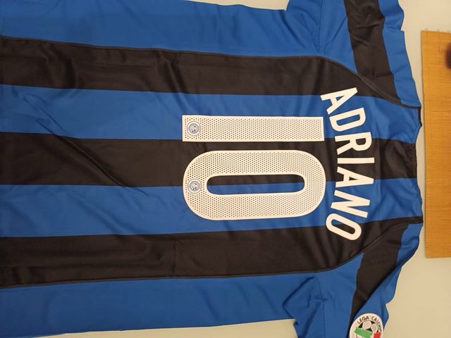Maglia Inter Adriano 10 Vintage Taglia L