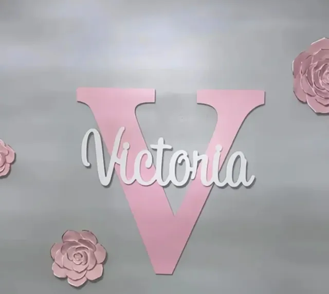 Letra A personalizada Amy