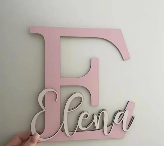 Letra A personalizada Amy