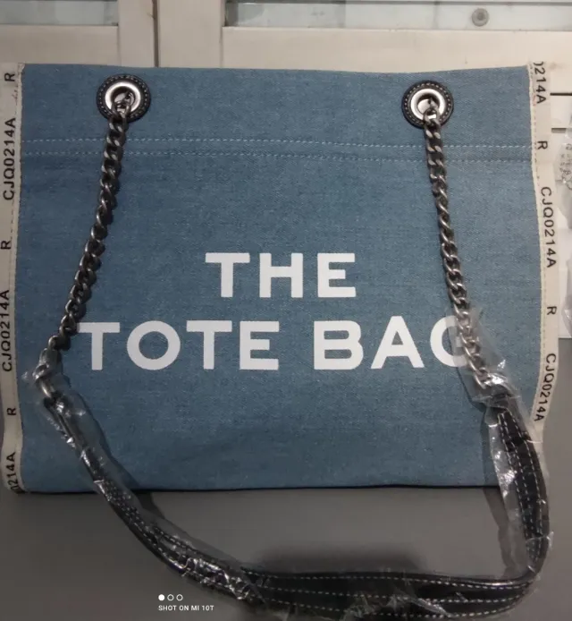 Bolso de mano The Tote Bag azul