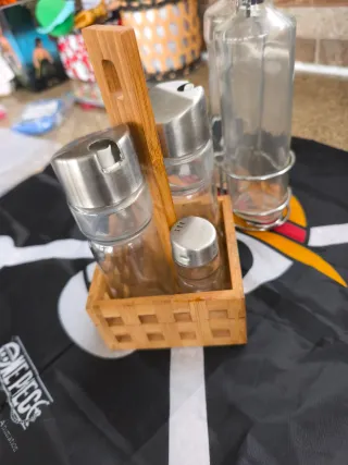 Conjunto Dispensador Aceite Vinagre