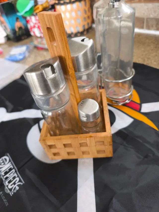 Conjunto Dispensador Aceite Vinagre