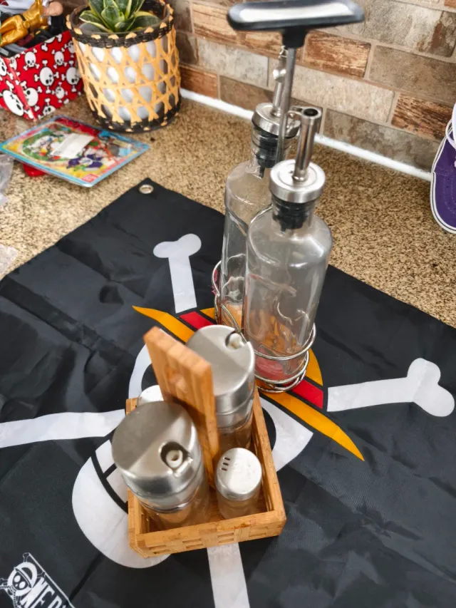 Conjunto Dispensador Aceite Vinagre