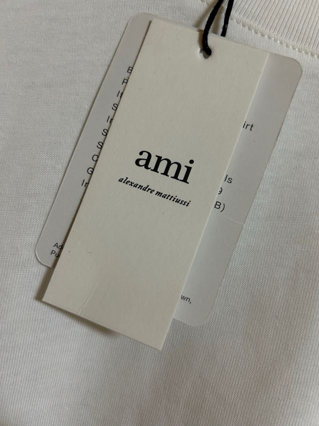 Camiseta Ami Blanca Hombre