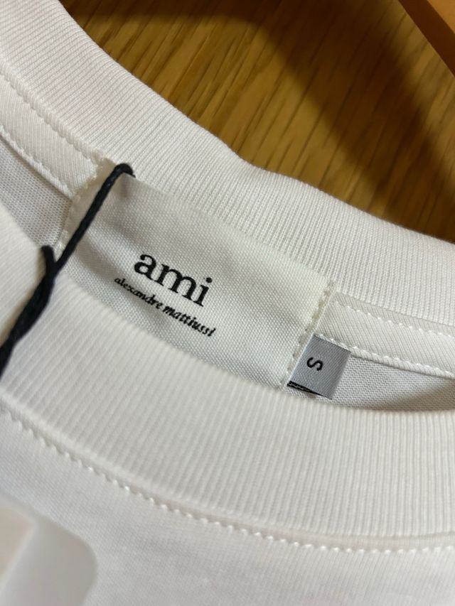 Camiseta Ami Blanca Hombre