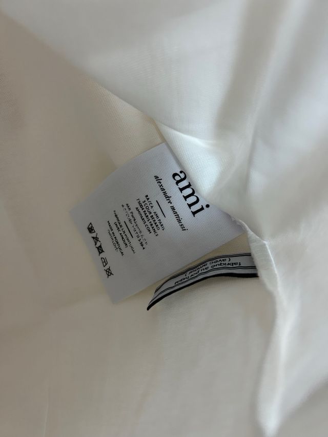 Camiseta Ami Blanca Hombre