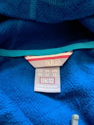 Chaqueta polar Rab azul