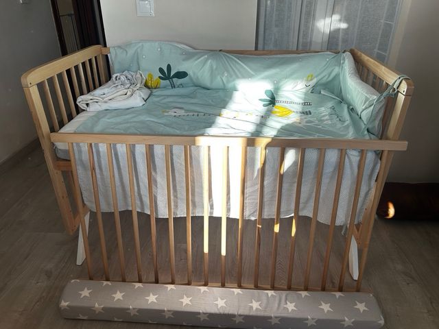 Cuna colecho Koala 3x1 convertible Colchón nuevo.