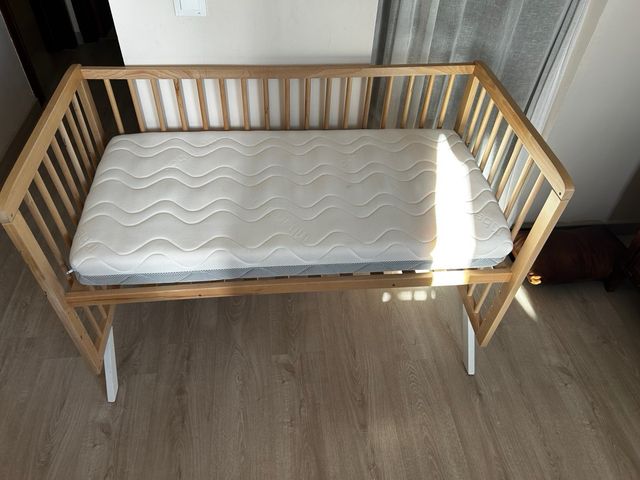 Cuna colecho Koala 3x1 convertible Colchón nuevo.