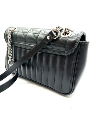 Bolso Gucci Marmont Negro Piel Cadena Plata