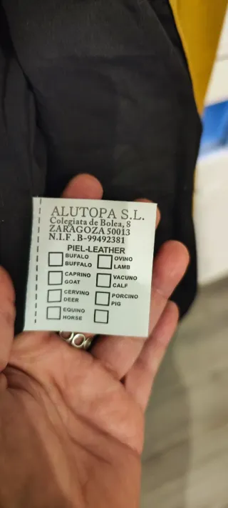 Chaqueta mujer de Piel autentica Carlos Ibañez.