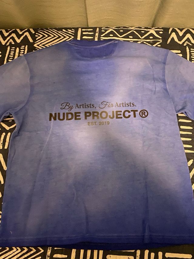Camiseta Nude Project Talla S Azul (Sin estrenar)