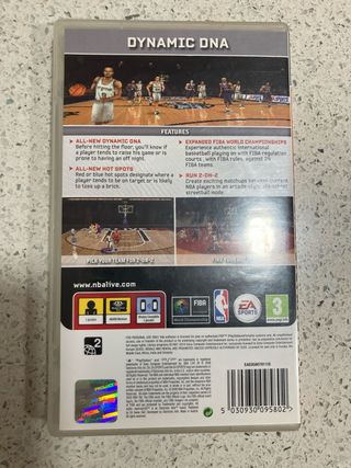 Juego PSP NBA Live 09