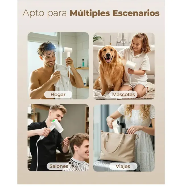 Secador Pelo Profesional Ionico 150000 RPM