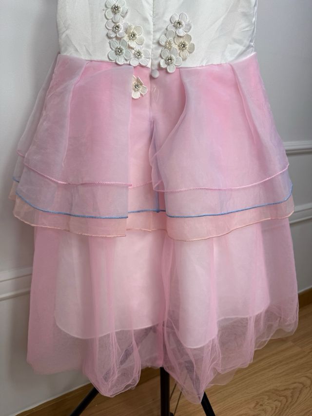 Vestido Unicórnio Menina Disface Festa 6