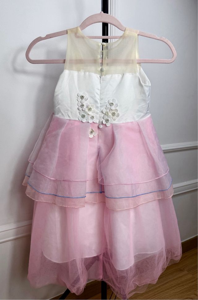 Vestido Unicórnio Menina Disface Festa 6